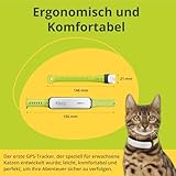 Kippy GPS-Halsband für Katzen, Kippy Cat Color, GPS-Tracker für Gesundheit und Aktivität, Katzenhalsband mit Sofortwarnung, mit virtuellen Grenzen