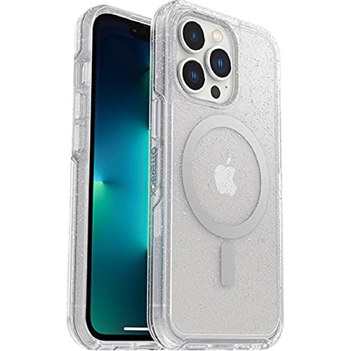 OtterBox iPhone 13 Pro Symmetry Series+ Case - Stardust, Ultra-Sleek, Snaps to MagSafe, Raised Edges Protect Camera & Screen by Otterbox - Used condition - CA$19.16