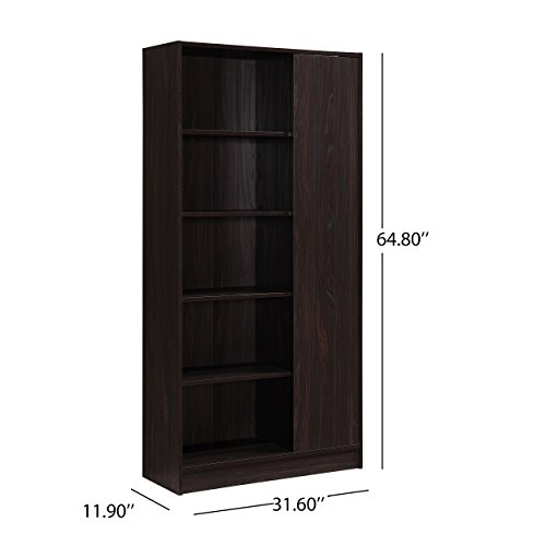 Christopher Knight Home Amelia Mid-Century Walnut Bookcase #TOP22