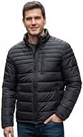 Jaqueta Casaco Puffer Bobojaco Zíper Frontal Impermeável Blusa Frio Neve Reforçada Premium