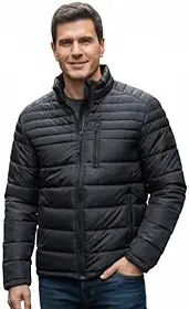 Jaqueta Casaco Puffer Bobojaco Zíper Frontal Impermeável Blusa Frio Neve Reforçada Premium