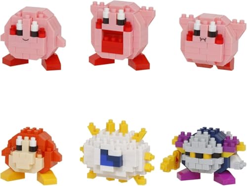 Nanoblock - Kirby (Box Of 6) [Kirby], Mininano Series Building Kit - 2