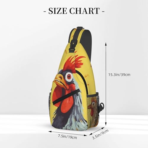 Bolso cruzado bandolera para hombres y mujeres miniatura 3
