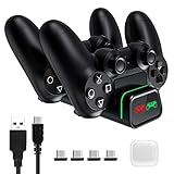 fifa 19 pc 2 ps4 controller 🎮【Schnellladegerät für den PS4-Controller】 Das Ladegerät für den Wireless-Controller benötigt 2 Stunden, um 1 PS4 und 2,5 Stunden, um 2 PS4 gleichzeitig voll aufzuladen. Sparen Sie Zeit und machen Sie mehr Spaß.