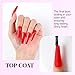 Morovan Acrylic Nail Kit & Base Top Coat: Clear Pink White Acrylic Powder and Professional Liquid set & Gel Base & Top Coat Set for Acrylic Nails Extension for Beginner