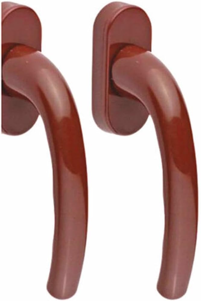PVC 2 PARCA KAHVERENGİ PENCERE KOLU