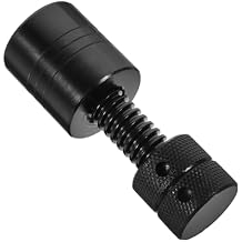 Mobestech Spiral Jack Pad Adjustable Screw Jack Stand for 3T Capacity Steel Machinist Block for Vehicle Stabilization and Leveling