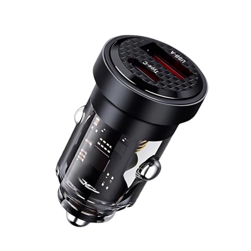 High Speeded Car Metal Plug Double Port Rapid Charging with Intelligent Chip for Vehicle Car Charging