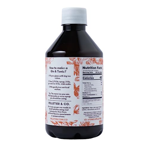 Pelletier & Co. Classic Indian Natural Tonic Syrup Made Of All Natural Ingredients 13.7Oz Bottle #TOP2