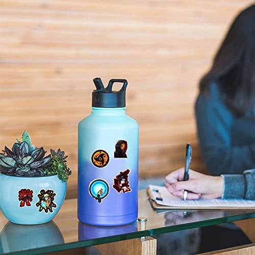 N-aru-to Stickers 100 Pieces, Non-Repeated Decals, Waterproof Video Game Laptop Stickers, Mobile Phone Case, Console Wall, Luggage, Books, Skateboard, Graffiti Art Stickers