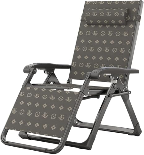Chaise longue pliante et transat de bureau inclinable pour balcon - 7