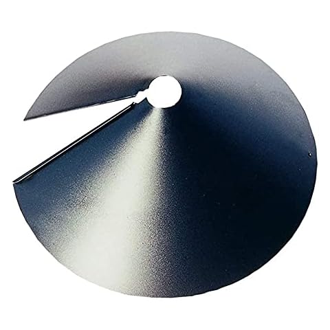 shenruifa Squirrel Flapper Professional Galvanized Prevents Stealing Squirrel Baffle for Bird Feeder (14in) Cover