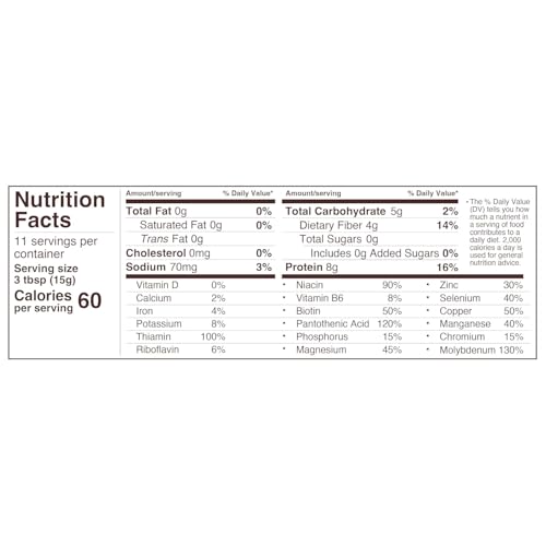 Image of Foods Alive Nutritional Yeast, Nacho Cheesy Goodness, 6 oz (170 g)