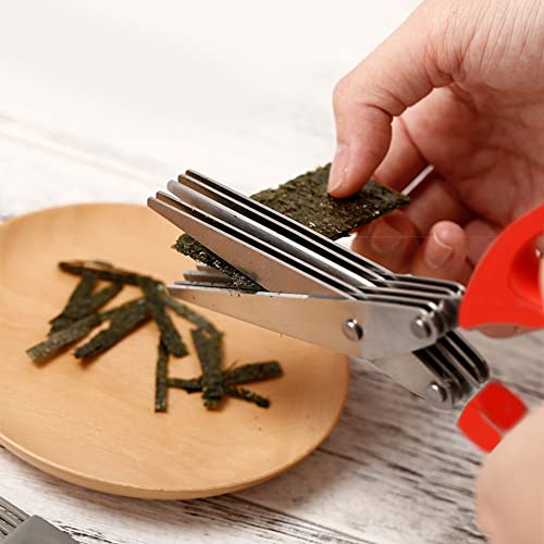 Magideal Shredder Scissors (Red) #TOP5