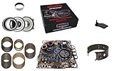 4L60E 4L65E 4L70E [97-03] Automatic Transmission Rebuild Kit-Full Overhaul with High energy friction Clutches Front Band Pump Bushing & Filter Pistons