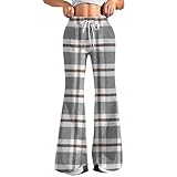 Pantalon de travail taille haute avec cordon de serrage réglable : conçu pour le confort et une silhouette flatteuse avec une large taille haute élastique. Un cordon de serrage intégré permet un ajustement personnalisé, ce qui les rend adaptés pour être portés toute la journée lors de rassemblements festifs ou de journées décontractées à la maison.