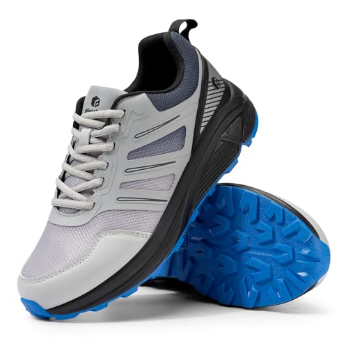 Image of FitVille Extra Wide Sneakers for Men with Wide Toe Box, Lightweight Trail Running Shoes for Workout Gym Cross Training Shoe Fashion Casual Sneaker