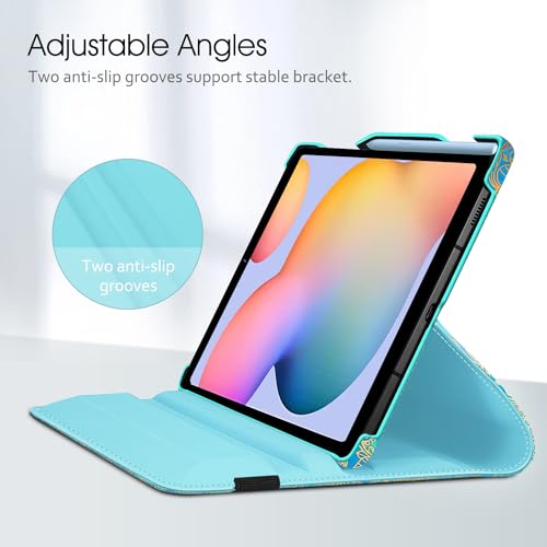 Fintie Hülle für Samsung Galaxy Tab S6 Lite 10,4 Zoll 2024/2022/2020 Tablet - 360 Grad verstellbare Schutzhülle mit S Pen Halter… – Ansicht 6