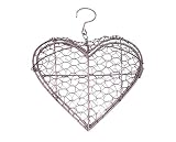 Heart Wire Wreath Frame/Heart Shape Wreath Form/Heart Shape Succulent Wall Hanging - Heart Wire Wrea