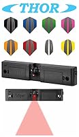 GLD Viper Dart Laser Oche Abwurflinie Dartscheibe + 10 Set Thor F3 Flights – Ansicht 4