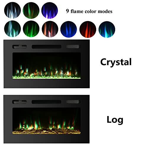 Reviews for PAOLFOX Electric Fireplace Inserts,30 inch Electric Fireplace BestViewsReviews