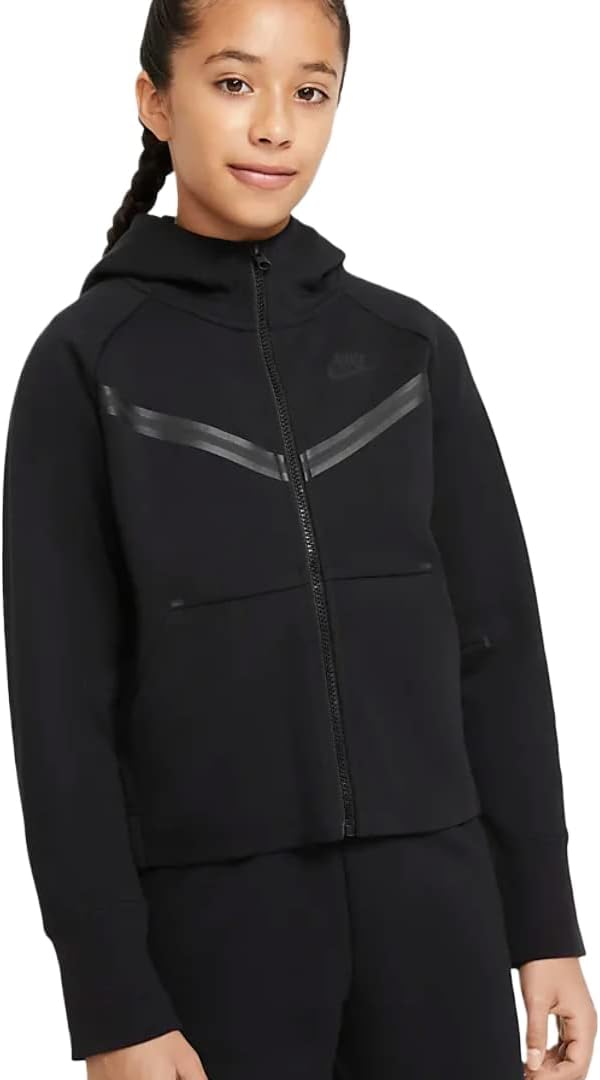 Sudadera con capucha y cierre completo nike nsw tech fleece windrunner para  ni a ni os peque os ni os grandes