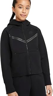 Girl's NSW Tech Fleece Windrunner Full Zip Hoodie (Little Kids/Big Kids)