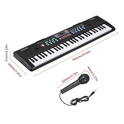 Électronique clavier Piano 61 Touches USB Orgue Électronique Piano Électrique Clavier Électronique Numérique Affichage LED Avec Microphone 16 Tons 10 Rythmes - Les Beatles, Paul McCartney, John Lennon, RIngo Starr, George Harrison Électronique clavier Piano 61 Touches USB Orgue Électronique Piano Électrique Clavier Électronique Numérique Affichage LED Avec Microphone 16 Tons 10 Rythmes – Image 5