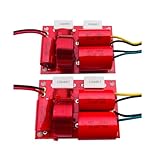 2PCS 2 Way 200W Stereo Frequency Divider Home Theater HiFi 2 Unit Filter Circuit Speaker Audio