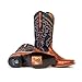 RUJO The Trace Cowboy Boots For Men Handmade Caiman Belly Genuine Hide 7-Toe Western Style Leather Boots With Comfortable Memory Foam Insole