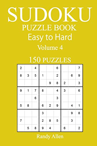 150 Easy to Hard Sudoku Puzzle Book