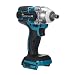 Produktbild Schlagschrauber, 18V Drehmoment 520Nm Schlüssel Power Tool 1/2 Zoll Brushless Cordless 0-4000ipm Schlag Häufigk Elektro-Schlagschrauber Blau/Schwarz