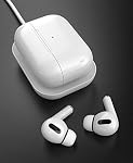 Galvanox AirPods Pro Charger - Wireless Charging Station for Apple AirPod Pro/AirPods Pro 2nd Generation (White)