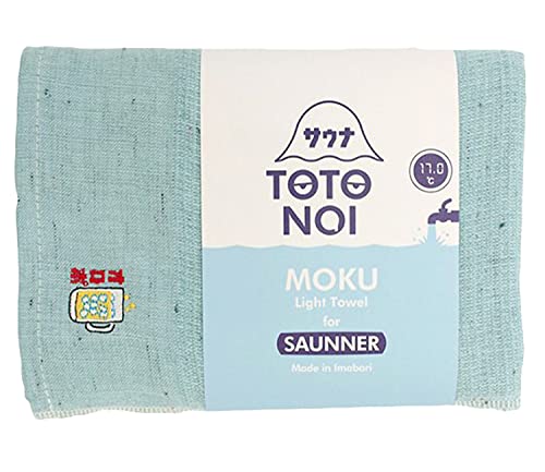 【コンテックス】 サウナMOKU ＜54124-105＞ バスタオル Lサイズ オロポ（アクア）
