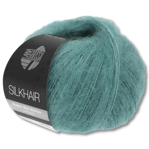 Frida's Wollhaus Silkhair Mohair Superkid Seide Wolle Seegrün
