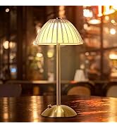 HAPYGI 5200mAh Rechargeable Cordless LED Table Lamps Touch Sensor Light ...