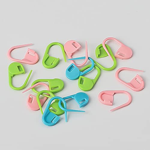 Mix Color Knitting Stitch Counter Crochet Locking Stitch Markers Stitch Needle Clip, 150 Pieces/100 Piece/80 Pieces/60 Pieces