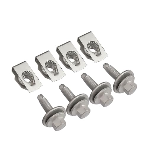 Image of 4034A Front Skid Plate Filter Nuts & Bolts | Fit for Ford Expedition 2018-2024, for Ford F-150 2015-2020, for Lincoln Navigator 2018-2024