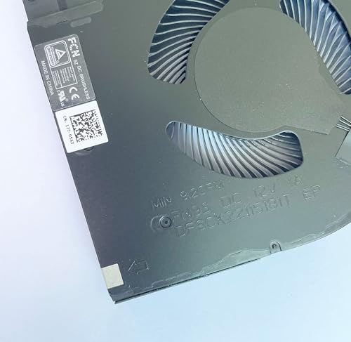 Ventilateur de rechange Dell G15 5511 pour réparer surchauffe CPU GPU