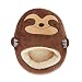 Balvi Scaldapiedi Sloth Colore Marrone Mai più Piedi Freddi Poliestere 35x28x7 cm
