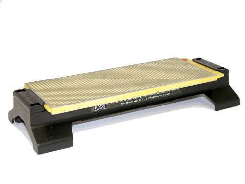 DMT W250EF-WB 10-Inch DuoSharp Bench Stone - Extra-Fine/Fine With Base