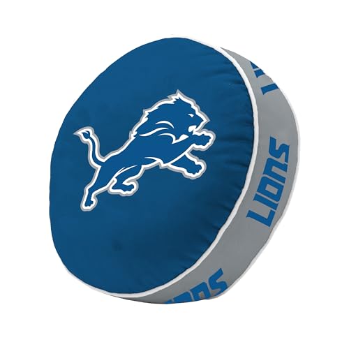 logobrands Detroit Lions Team Puff Pillow