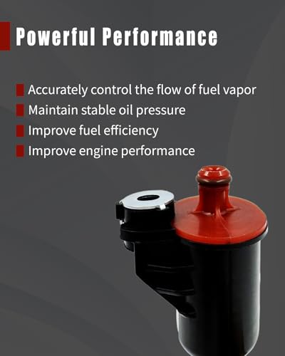 12630282 Vapor Canister Purge Solenoid Valve Fits for Chevrolet Silverado, Cruze, Traverse, Tahoe, Camaro, Express, Fit for GMC Sierra, Yukon, Fit for Buick Enclave, Fit for Cadillac