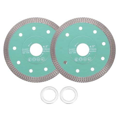 Disque diamant 114mm sourcing map haute résistance pour marbre et ciment
