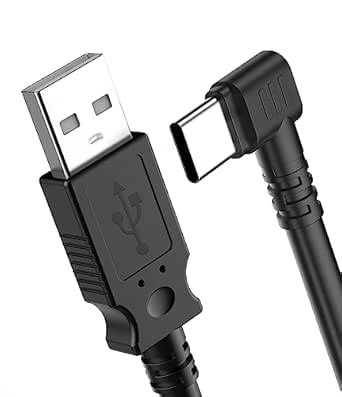 UTAH-Gonofeto Dash Cam Power Cord,  15Ft USB Type-C Thicker Shielded C Dashcam Charger Cable Mirror Camera Charging Cable 90 Degree Replacement Cord Ca - View #12