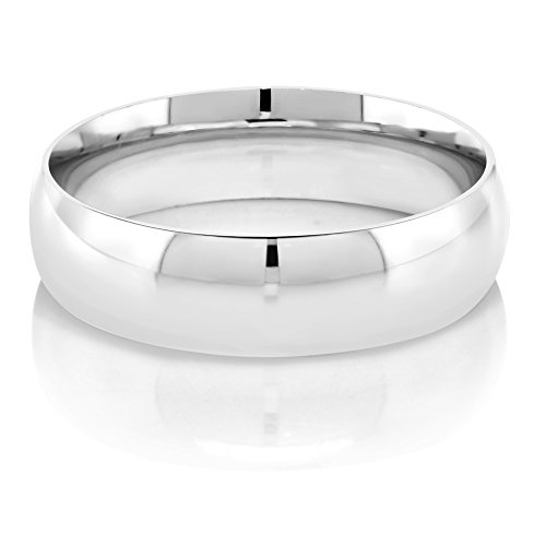 Gem Stone King 925 Sterling Silver Wedding Band Ring 5MM Wide2