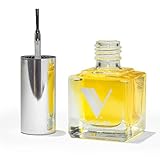 V Beauty Pure Cuticle Oil for Nails - Natural Nail and Cuticle Oil, Softens, Moisturizer, and Conditions, Products for Manicure and Pedicure, Non-Greasy, Promotes Flexibility, Tangerine - 15ml