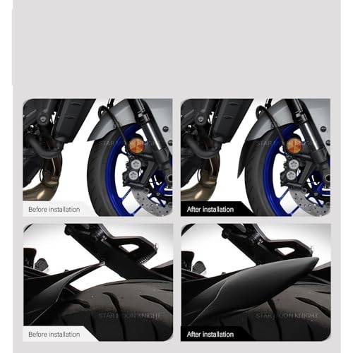 Extension de Garde-Boue ABS Rigide et Durable pour Yamaha XSR900 - 6