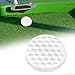 Colaxi 5X Flat Golf Ball Golf Swing Practice Ball Adult Portable Gift Exercise Accessories Golf Training for Backyard Indoor Home
