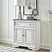 Liberty Furniture Magnolia Manor Accent Cabinet European Traditional Home Storage - Antique White & Weathered Bark Oak